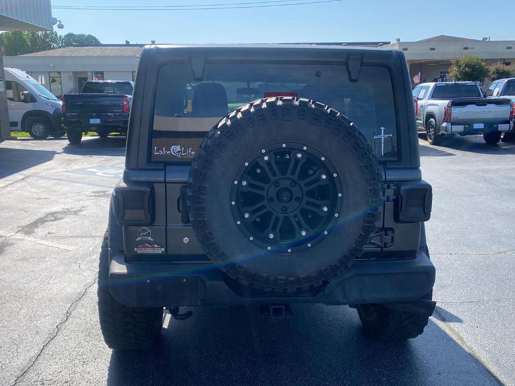 used 2018 Jeep Wrangler Unlimited car, priced at $19,999