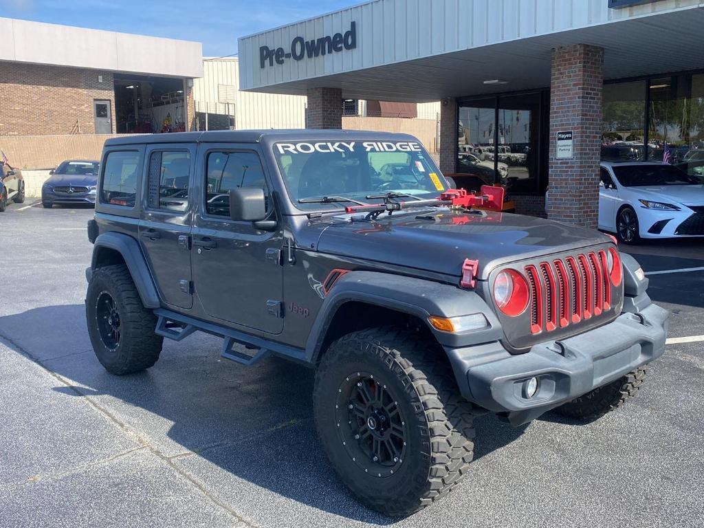used 2018 Jeep Wrangler Unlimited car, priced at $19,999