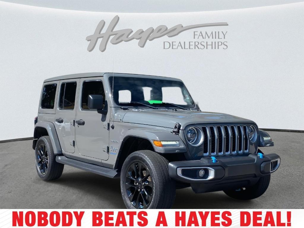 used 2023 Jeep Wrangler 4xe car, priced at $34,999