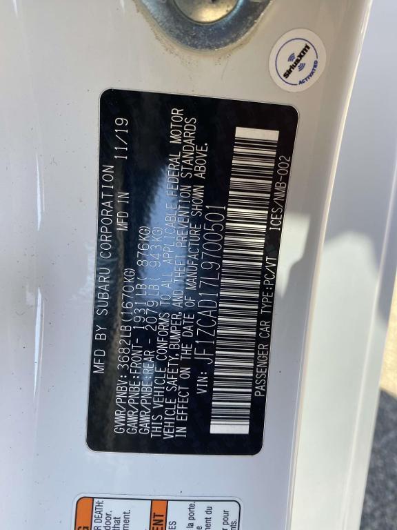 used 2020 Subaru BRZ car, priced at $23,780