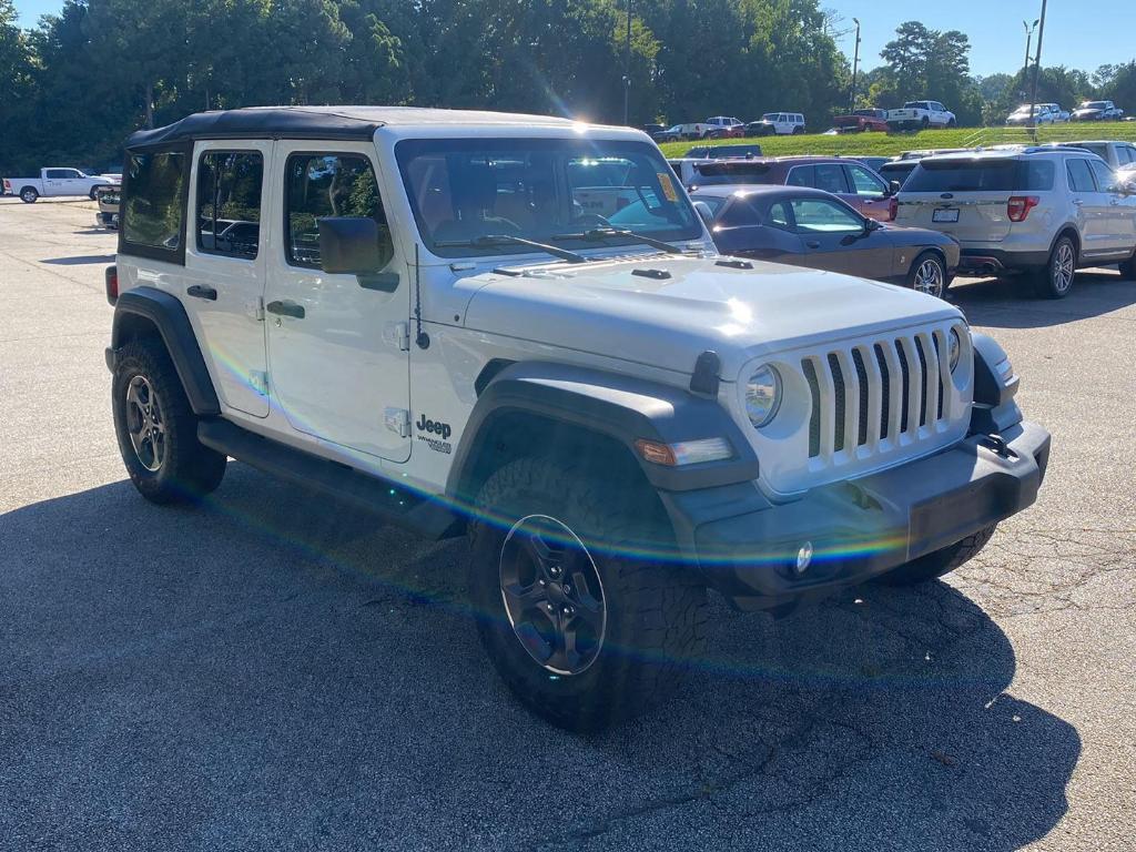 used 2020 Jeep Wrangler Unlimited car, priced at $24,999