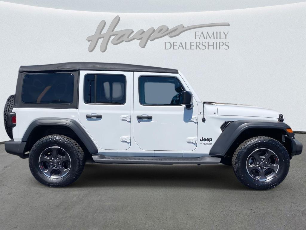 used 2020 Jeep Wrangler Unlimited car, priced at $24,000