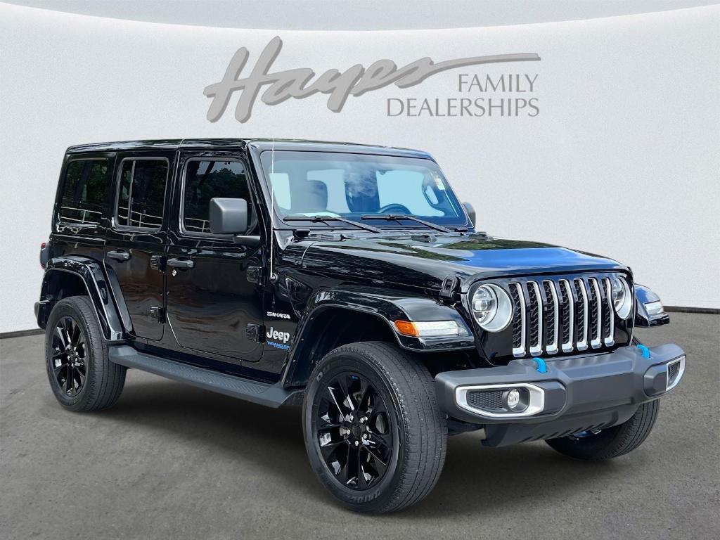 used 2022 Jeep Wrangler Unlimited 4xe car, priced at $32,500