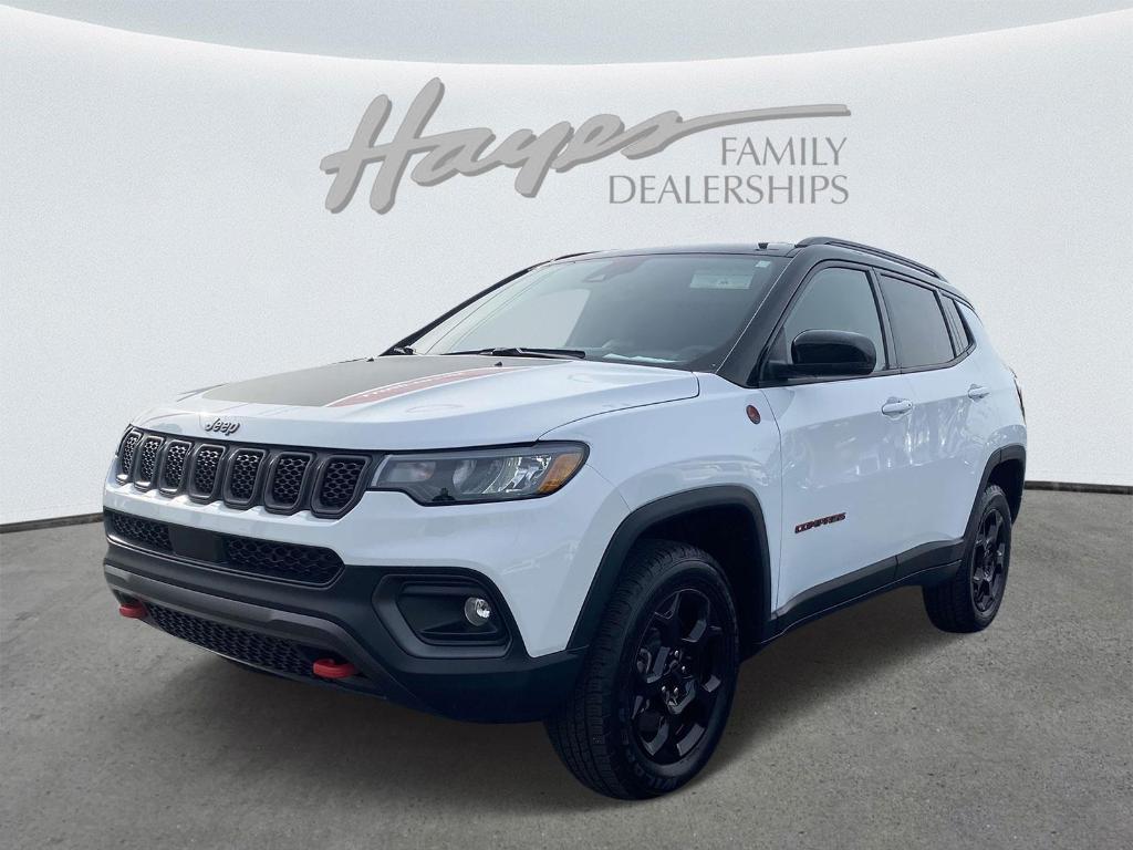 used 2023 Jeep Compass car, priced at $25,475