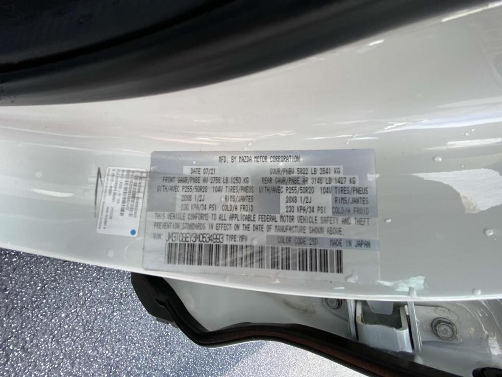 used 2021 Mazda CX-9 car, priced at $24,350