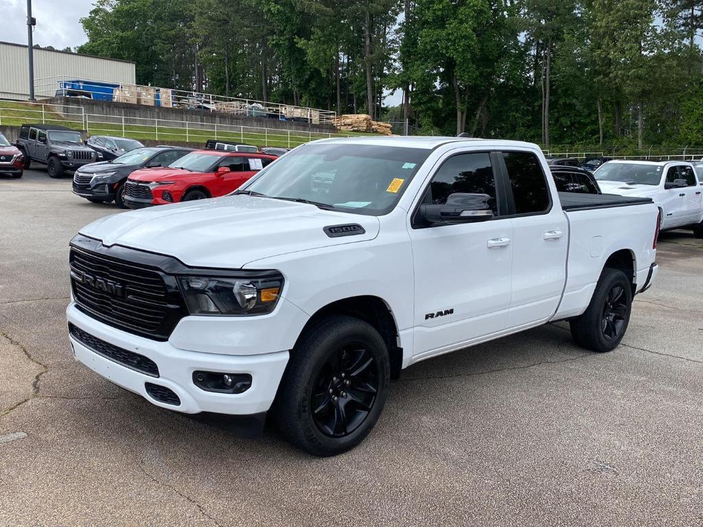 used 2021 Ram 1500 car, priced at $34,999