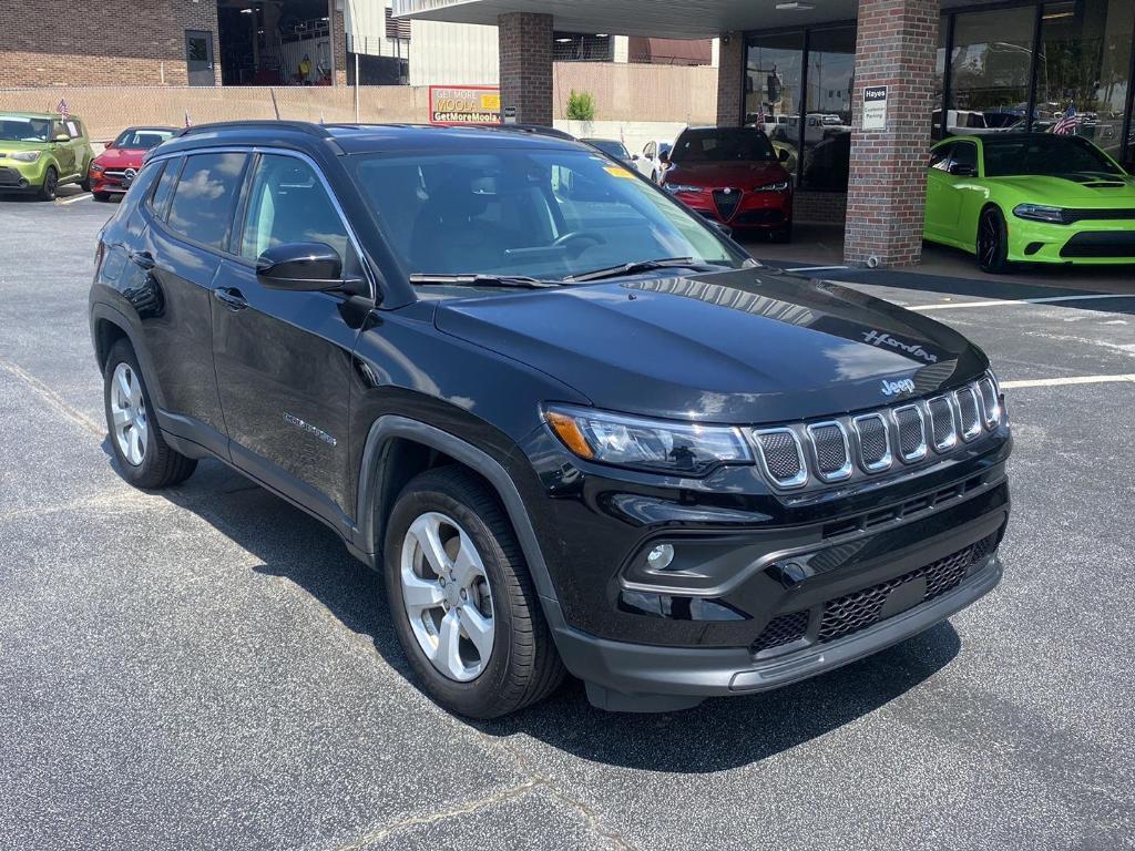 used 2022 Jeep Compass car, priced at $18,999