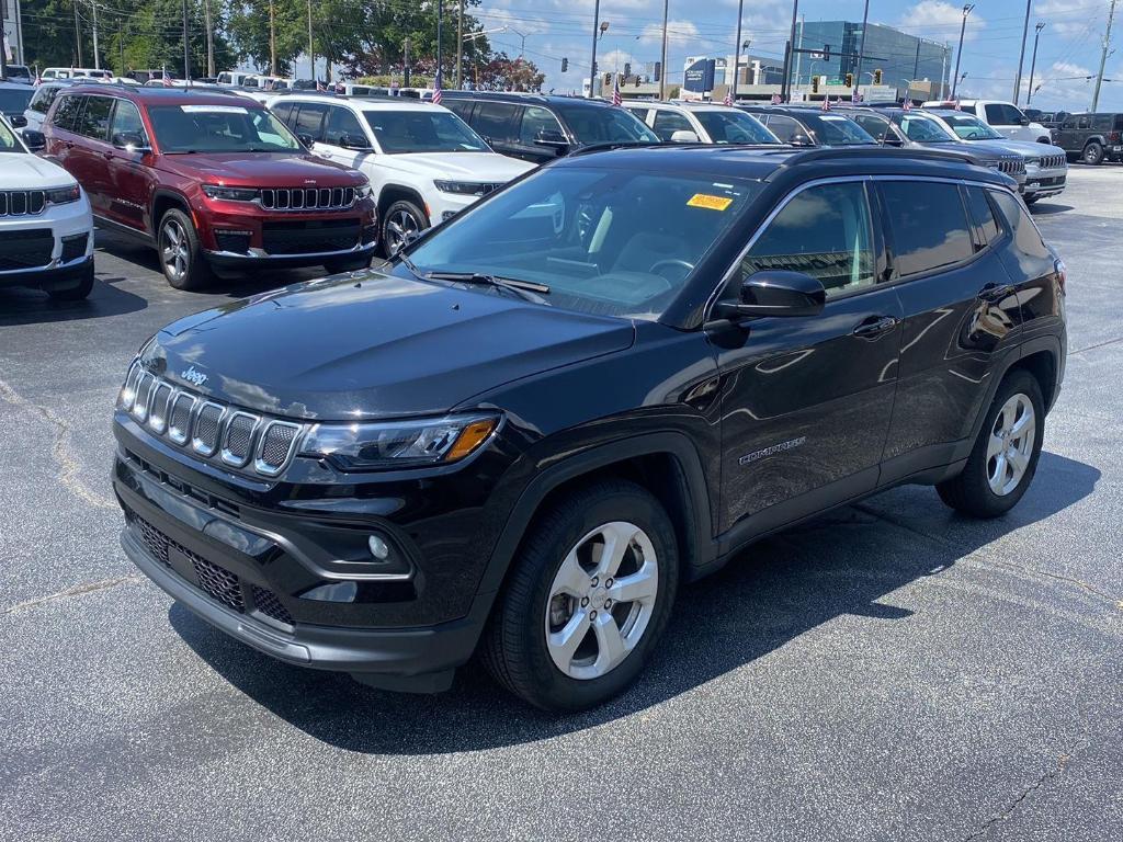 used 2022 Jeep Compass car, priced at $18,999