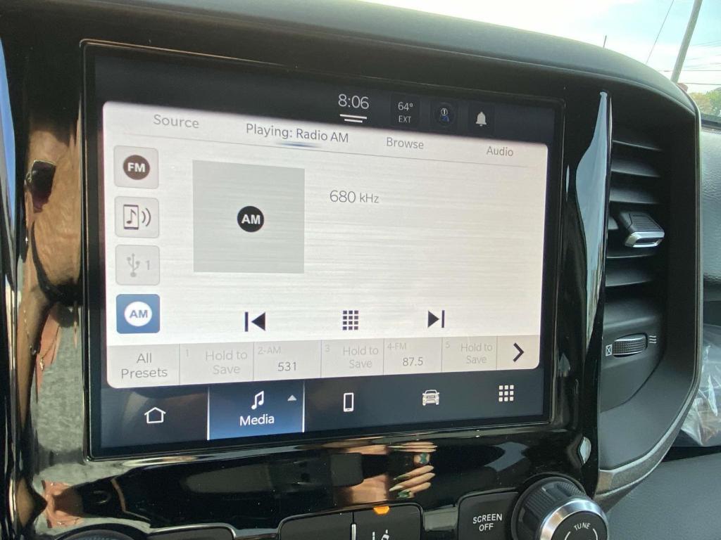 new 2025 Ram 1500 car, priced at $44,248