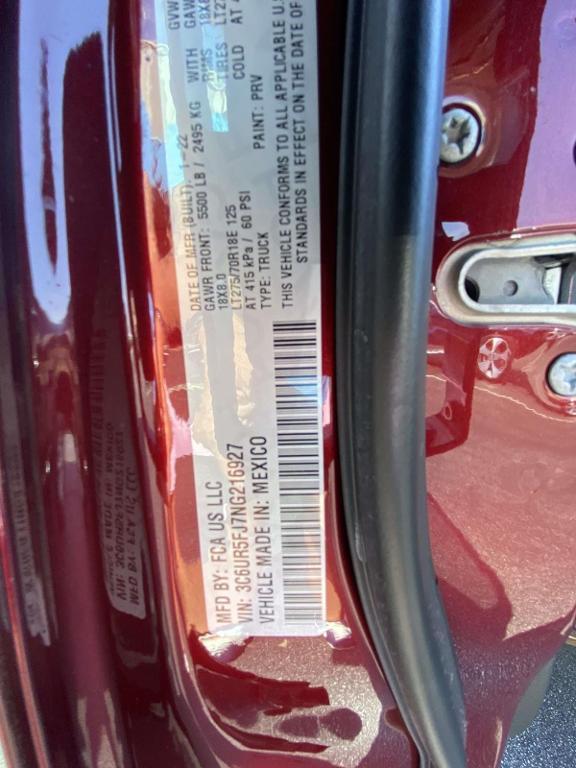 used 2022 Ram 2500 car, priced at $38,500