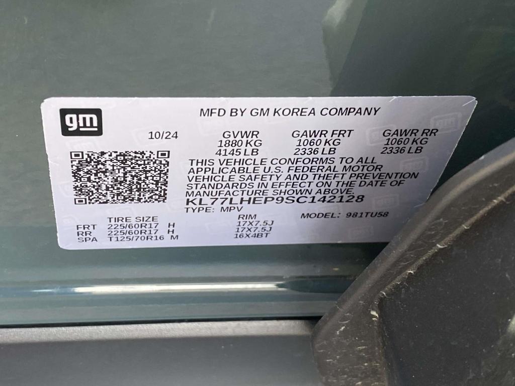 used 2025 Chevrolet Trax car, priced at $21,244