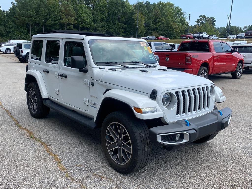used 2023 Jeep Wrangler 4xe car, priced at $34,999