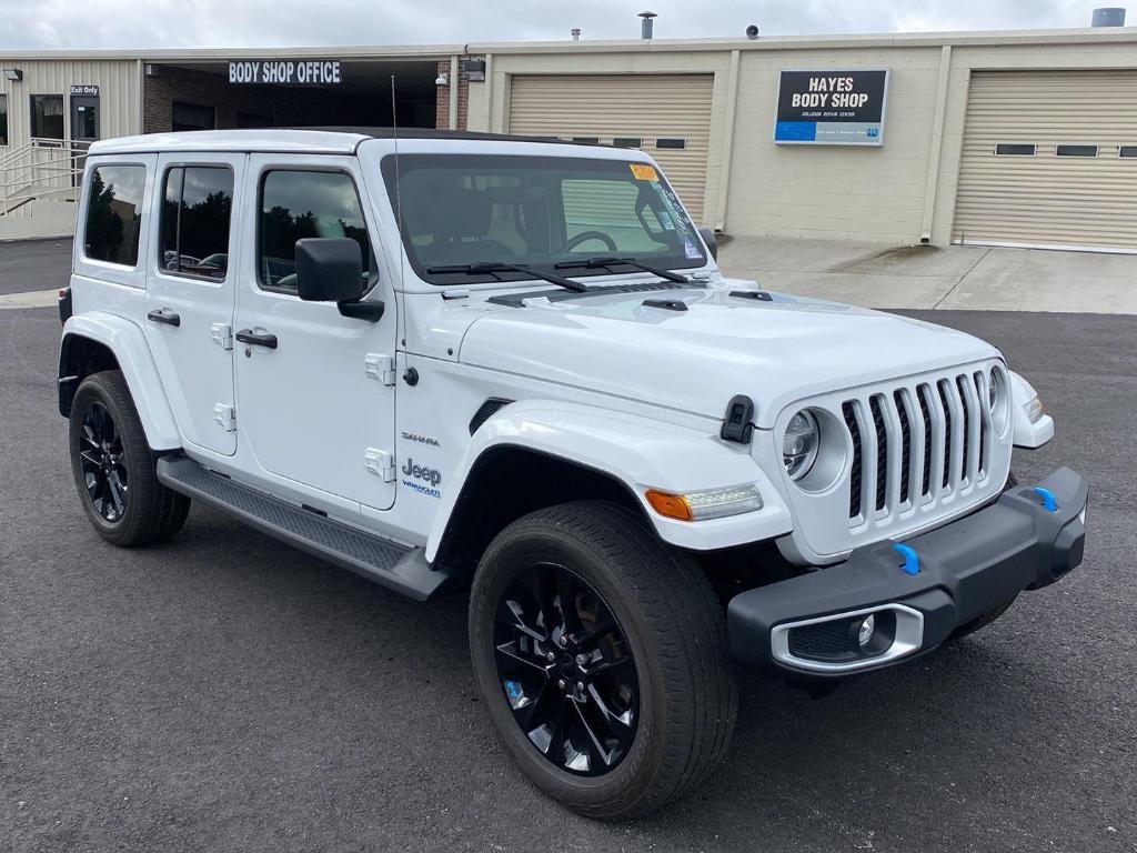 used 2022 Jeep Wrangler Unlimited 4xe car, priced at $32,777