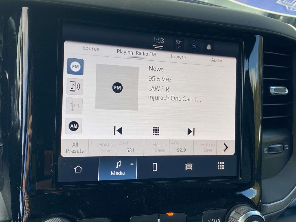 new 2025 Ram 1500 car, priced at $42,966