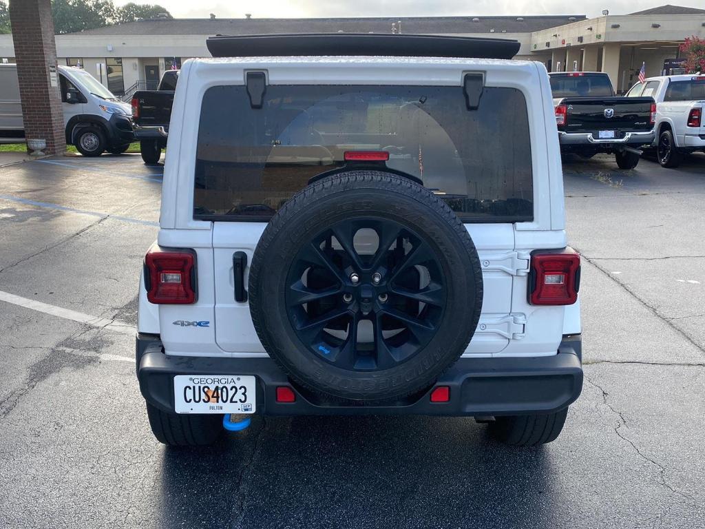 used 2022 Jeep Wrangler Unlimited 4xe car, priced at $34,888