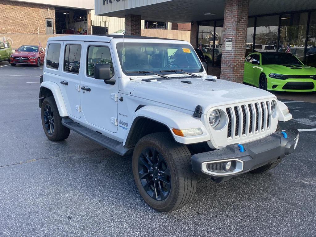 used 2022 Jeep Wrangler Unlimited 4xe car, priced at $34,888