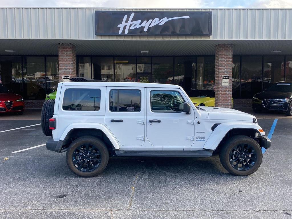used 2022 Jeep Wrangler Unlimited 4xe car, priced at $34,888
