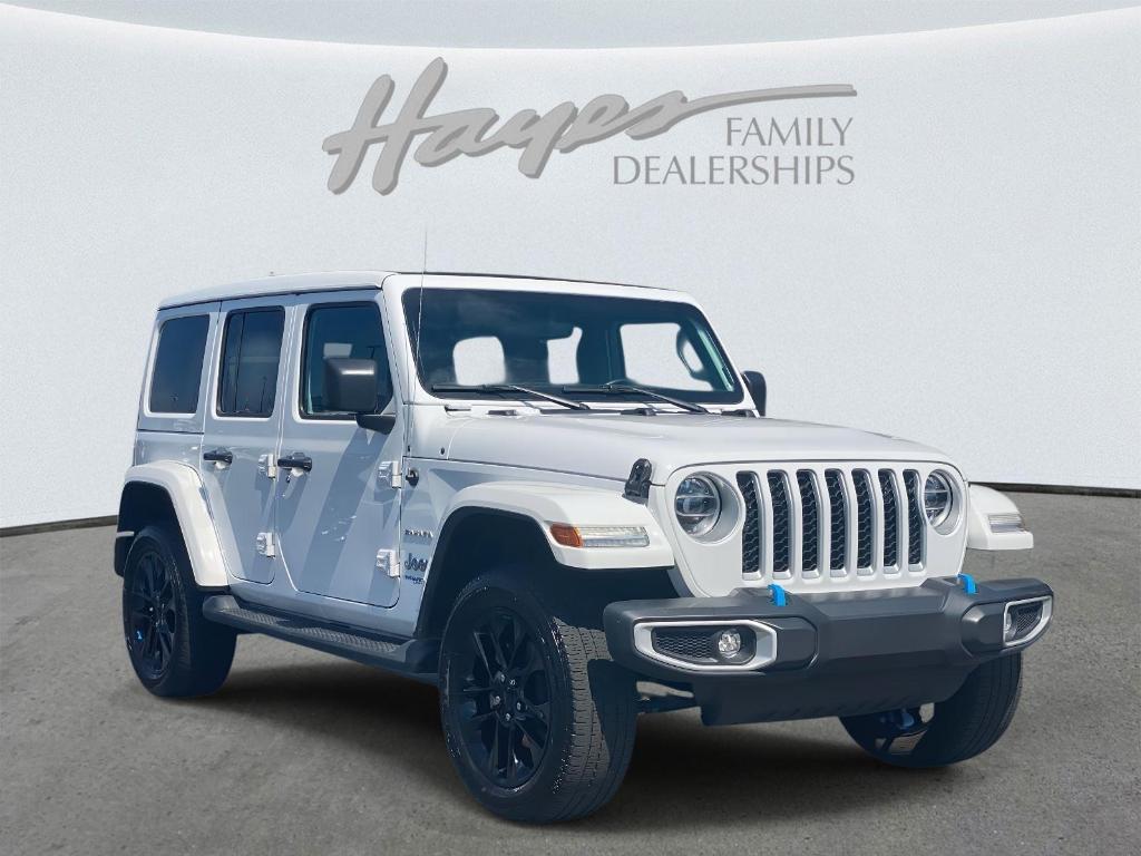 used 2022 Jeep Wrangler Unlimited 4xe car, priced at $34,888
