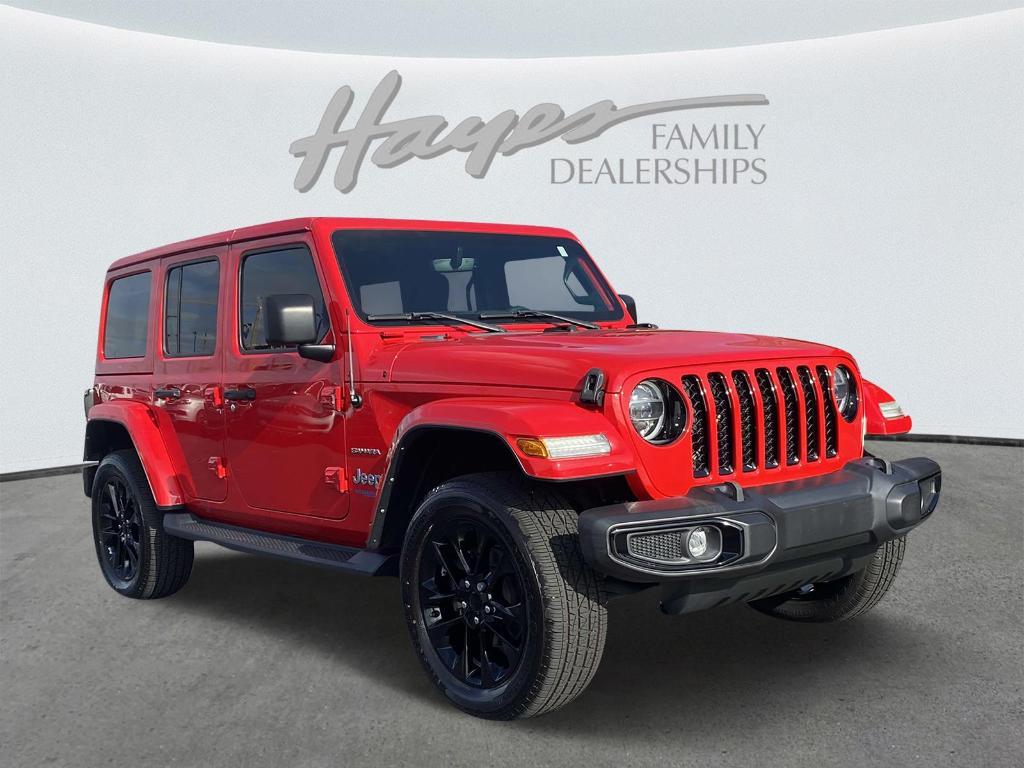 used 2021 Jeep Wrangler Unlimited 4xe car, priced at $31,450