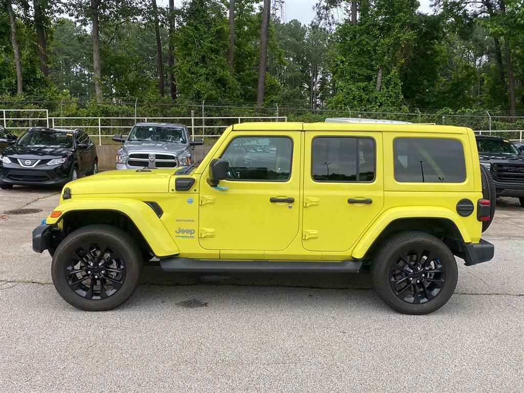 used 2022 Jeep Wrangler Unlimited 4xe car, priced at $32,998