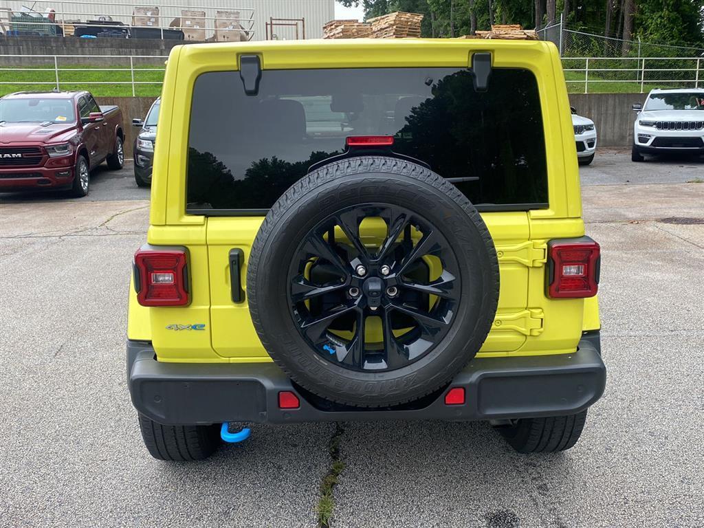 used 2022 Jeep Wrangler Unlimited 4xe car, priced at $32,998