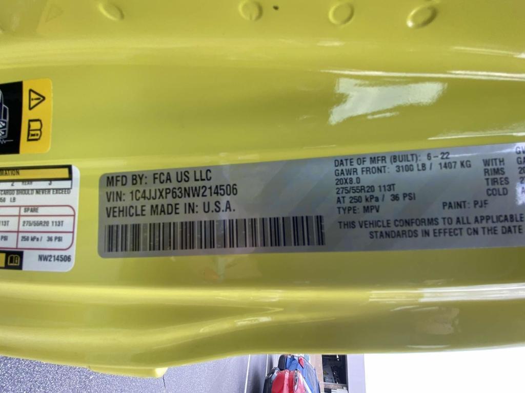 used 2022 Jeep Wrangler Unlimited 4xe car, priced at $31,500