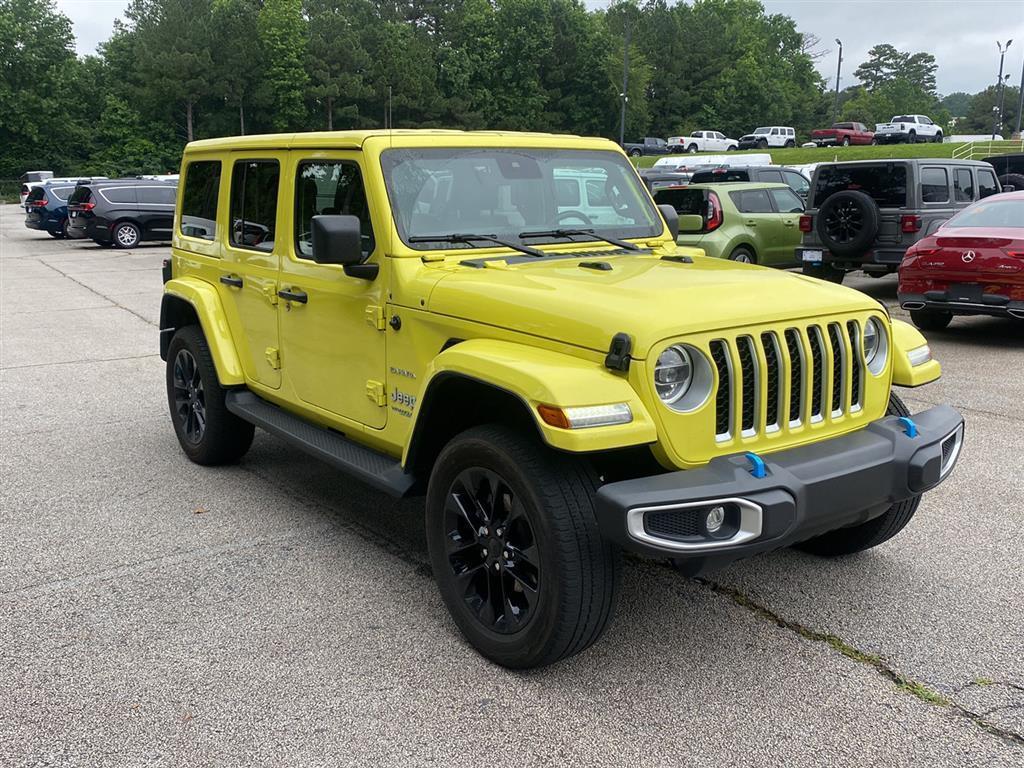 used 2022 Jeep Wrangler Unlimited 4xe car, priced at $32,998