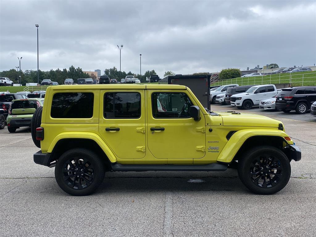 used 2022 Jeep Wrangler Unlimited 4xe car, priced at $32,998
