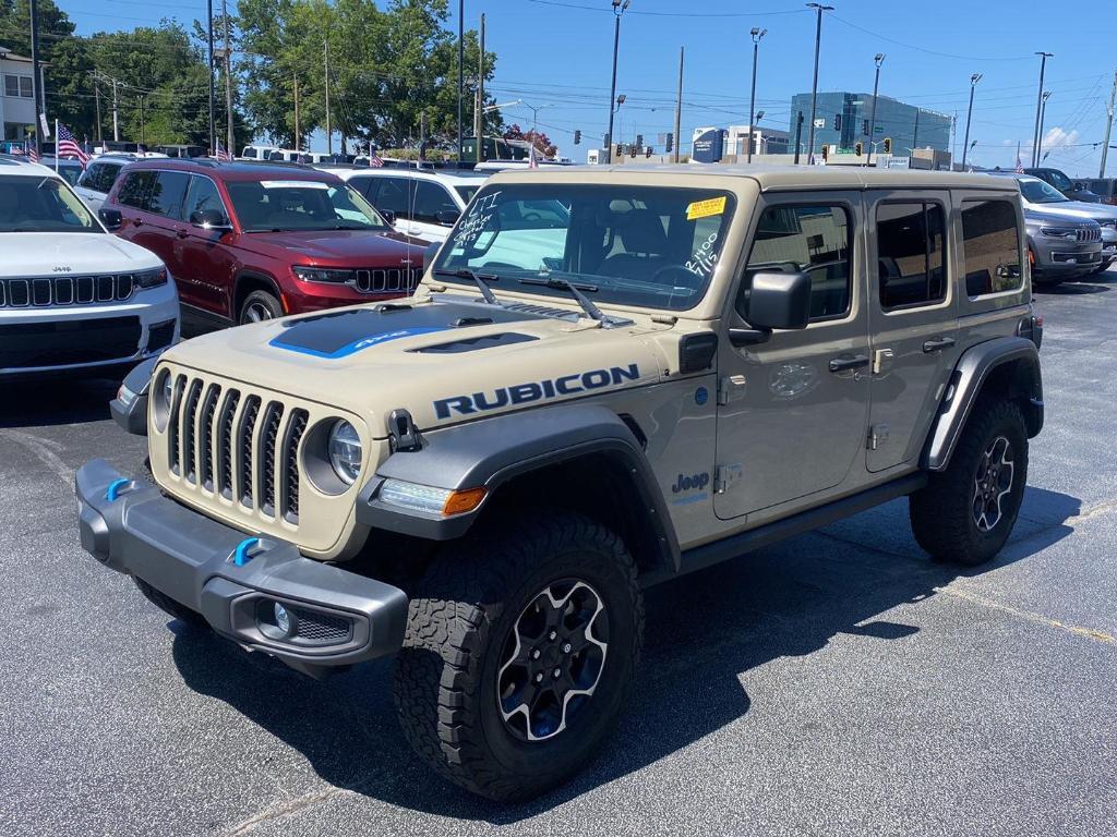used 2022 Jeep Wrangler Unlimited 4xe car, priced at $34,770