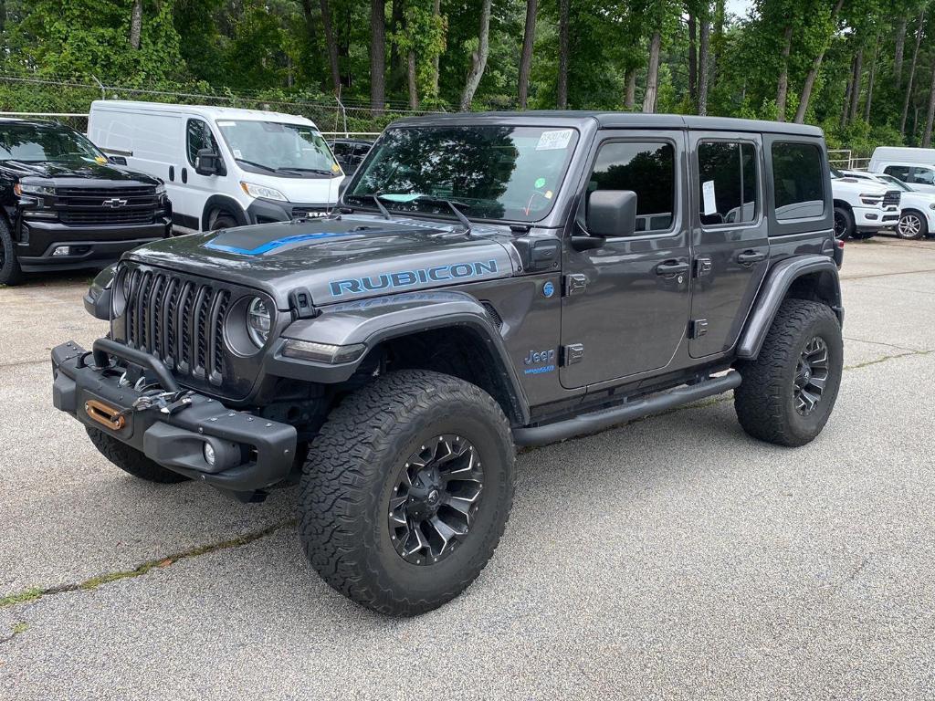 used 2022 Jeep Wrangler Unlimited 4xe car, priced at $37,700