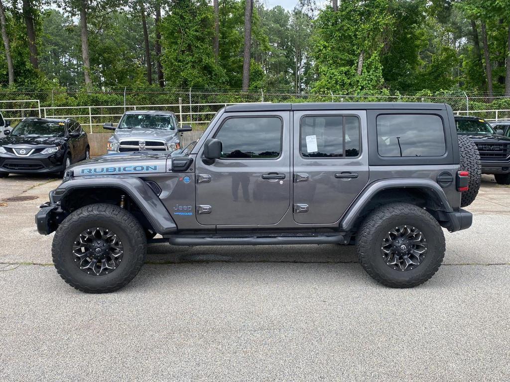used 2022 Jeep Wrangler Unlimited 4xe car, priced at $37,700