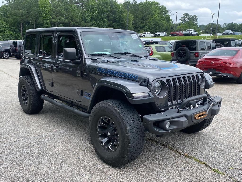 used 2022 Jeep Wrangler Unlimited 4xe car, priced at $37,700