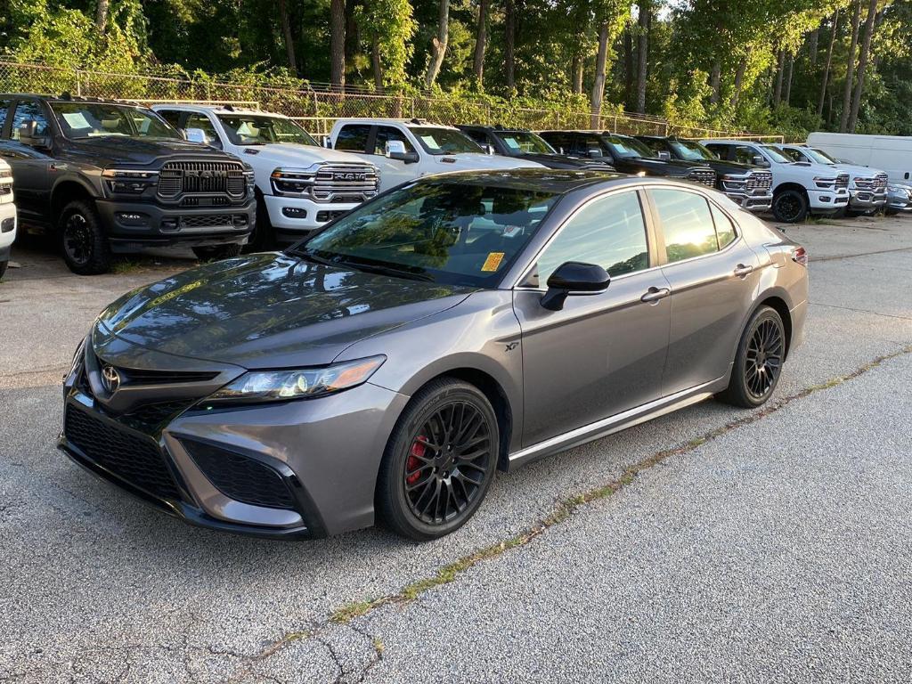 used 2021 Toyota Camry car, priced at $16,000