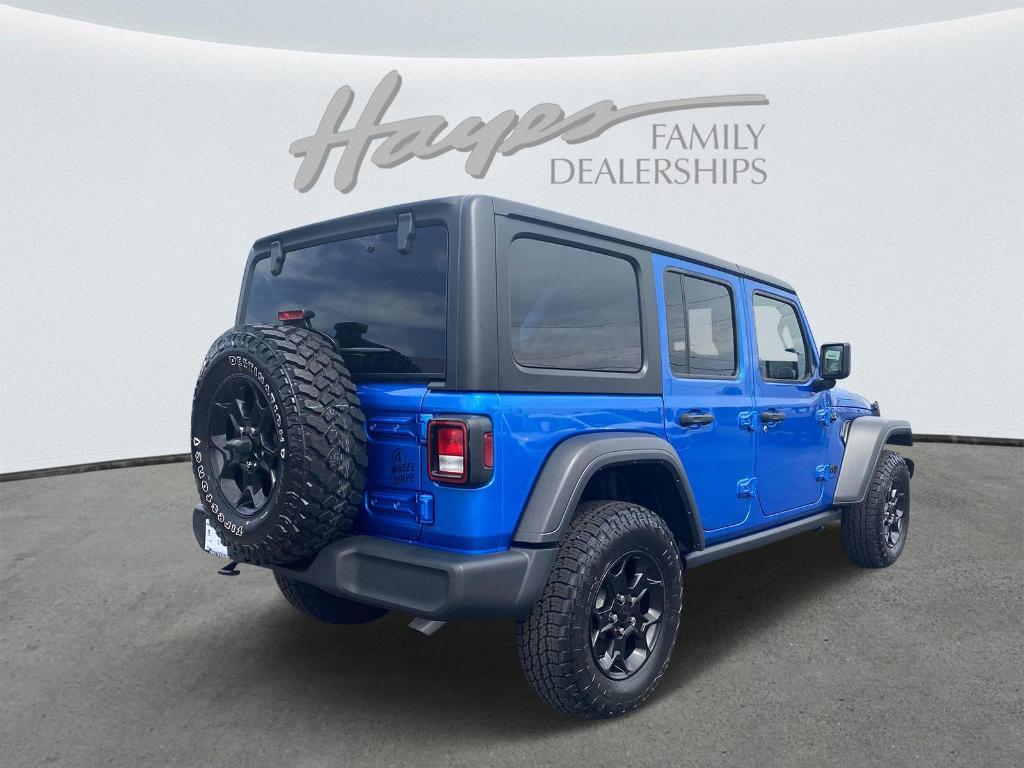 used 2023 Jeep Wrangler car, priced at $32,500