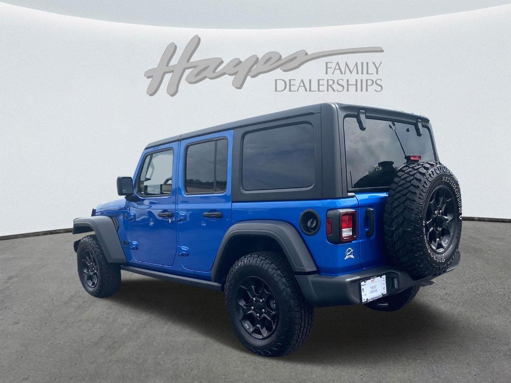 used 2023 Jeep Wrangler car, priced at $32,500