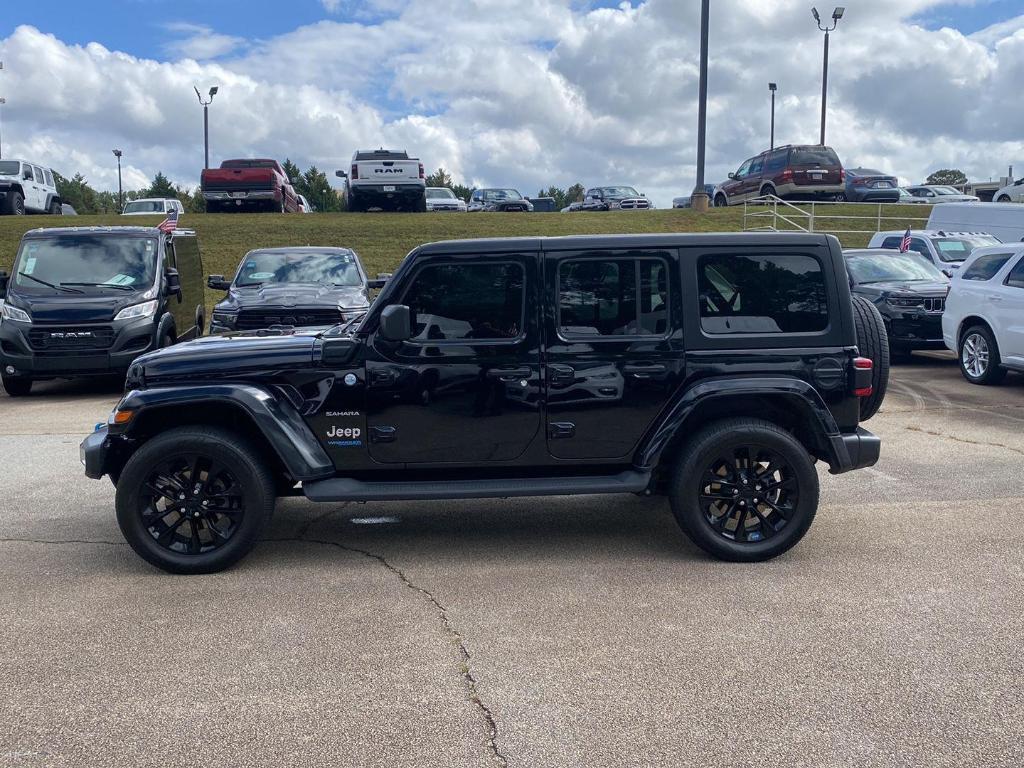 used 2022 Jeep Wrangler Unlimited 4xe car, priced at $30,999