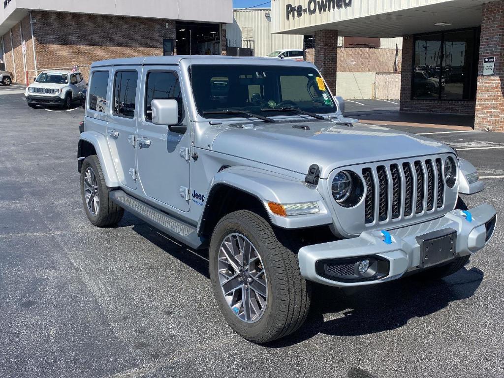 used 2022 Jeep Wrangler Unlimited 4xe car, priced at $33,999