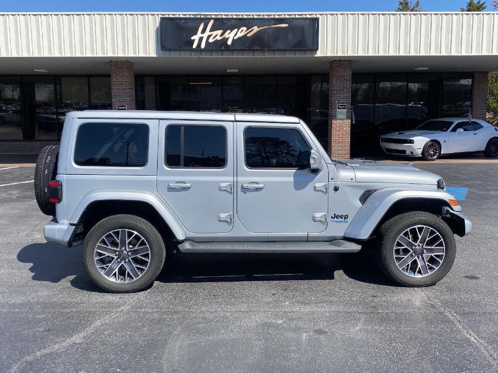 used 2022 Jeep Wrangler Unlimited 4xe car, priced at $33,999