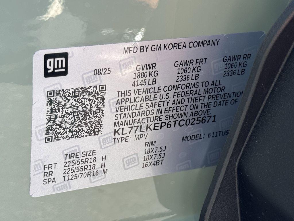 new 2026 Chevrolet Trax car, priced at $29,150