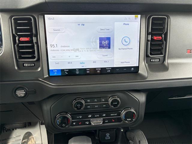 new 2025 Ford Bronco car, priced at $82,985