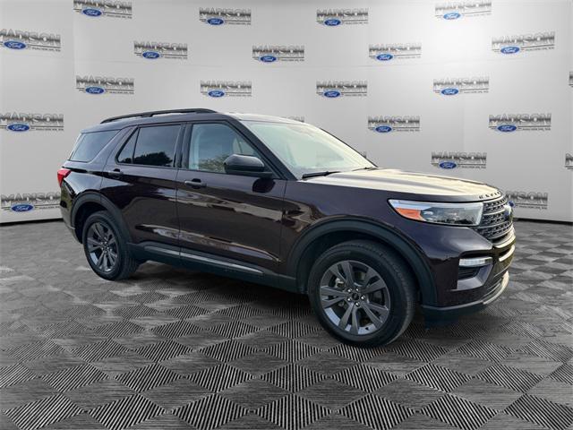 used 2022 Ford Explorer car, priced at $36,500