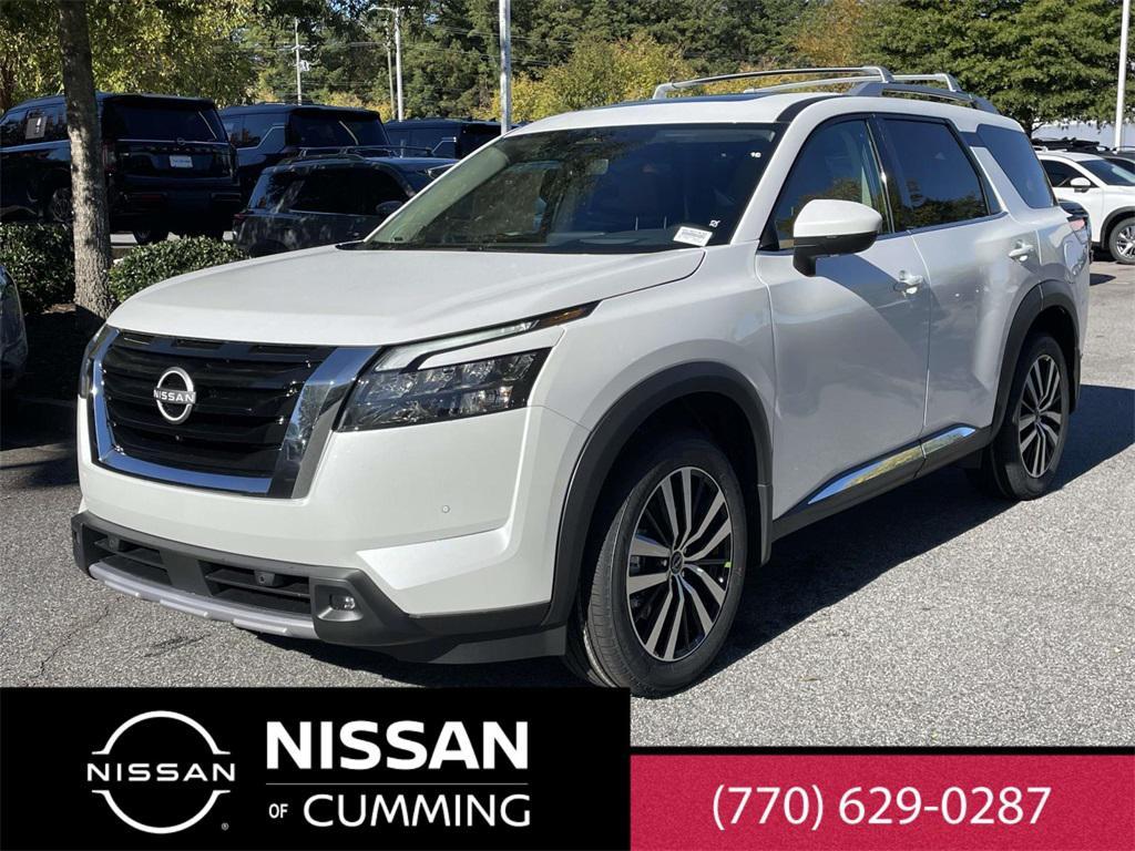 new 2025 Nissan Pathfinder car, priced at $43,153
