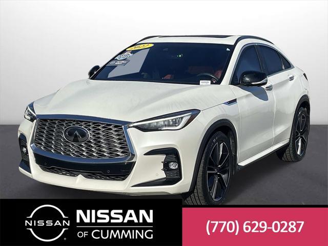 used 2022 INFINITI QX55 car, priced at $27,772