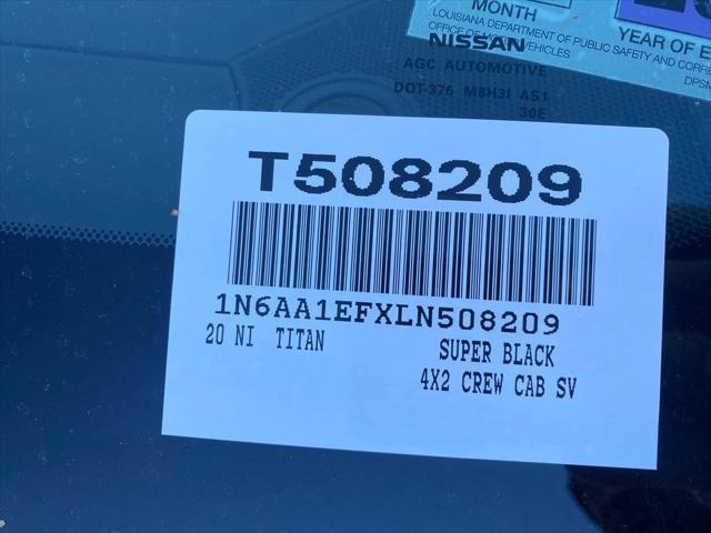 used 2020 Nissan Titan car, priced at $28,999