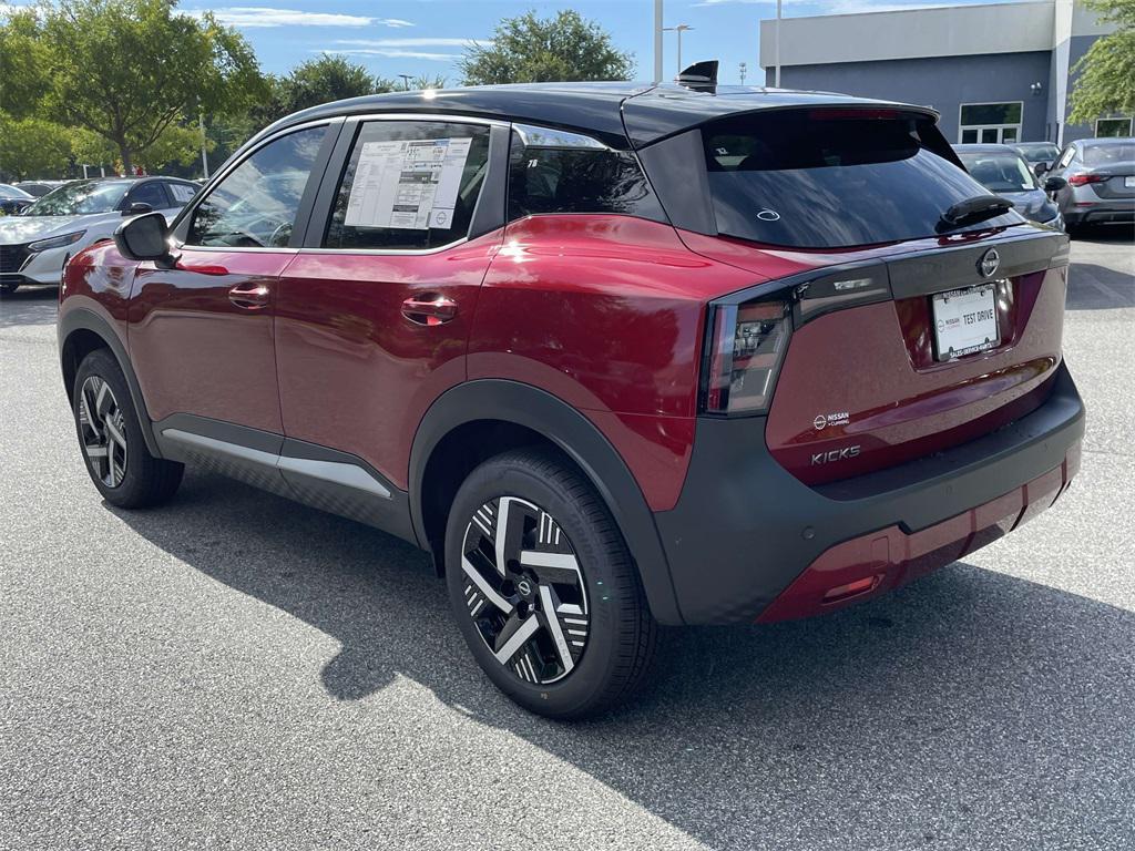 new 2025 Nissan Kicks car, priced at $24,385