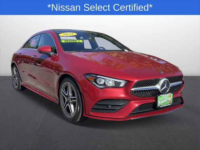 used 2021 Mercedes-Benz CLA 250 car, priced at $27,236