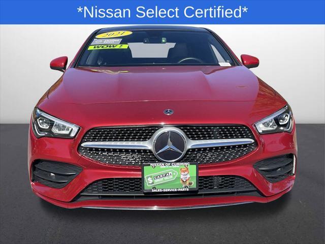 used 2021 Mercedes-Benz CLA 250 car, priced at $27,236