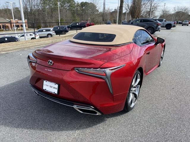 used 2023 Lexus LC 500 car, priced at $93,999