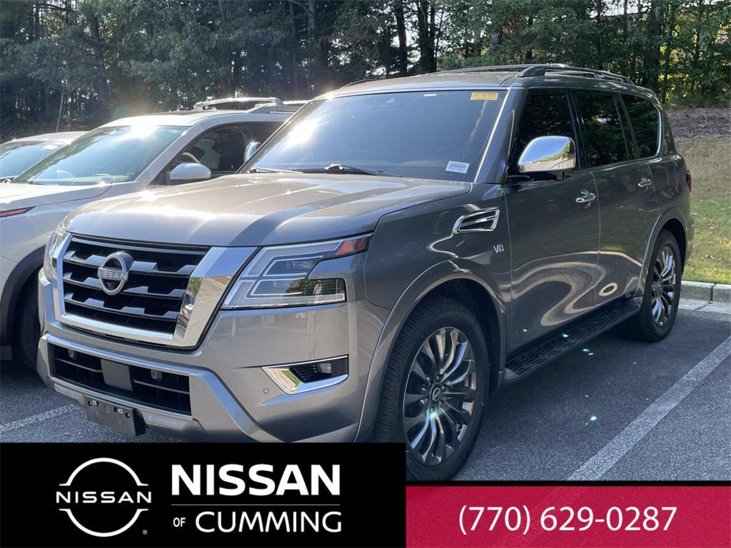 used 2022 Nissan Armada car, priced at $44,995