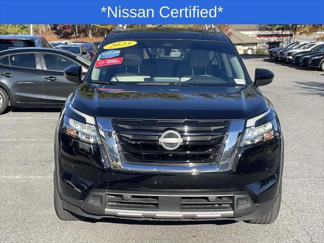 used 2023 Nissan Pathfinder car, priced at $27,673